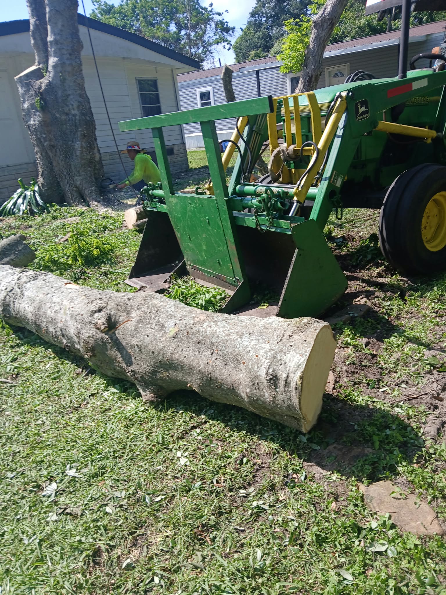 Trabajo con tractor